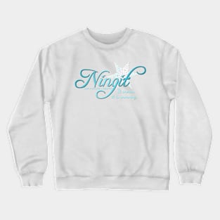 Ningit: It is snowing Crewneck Sweatshirt